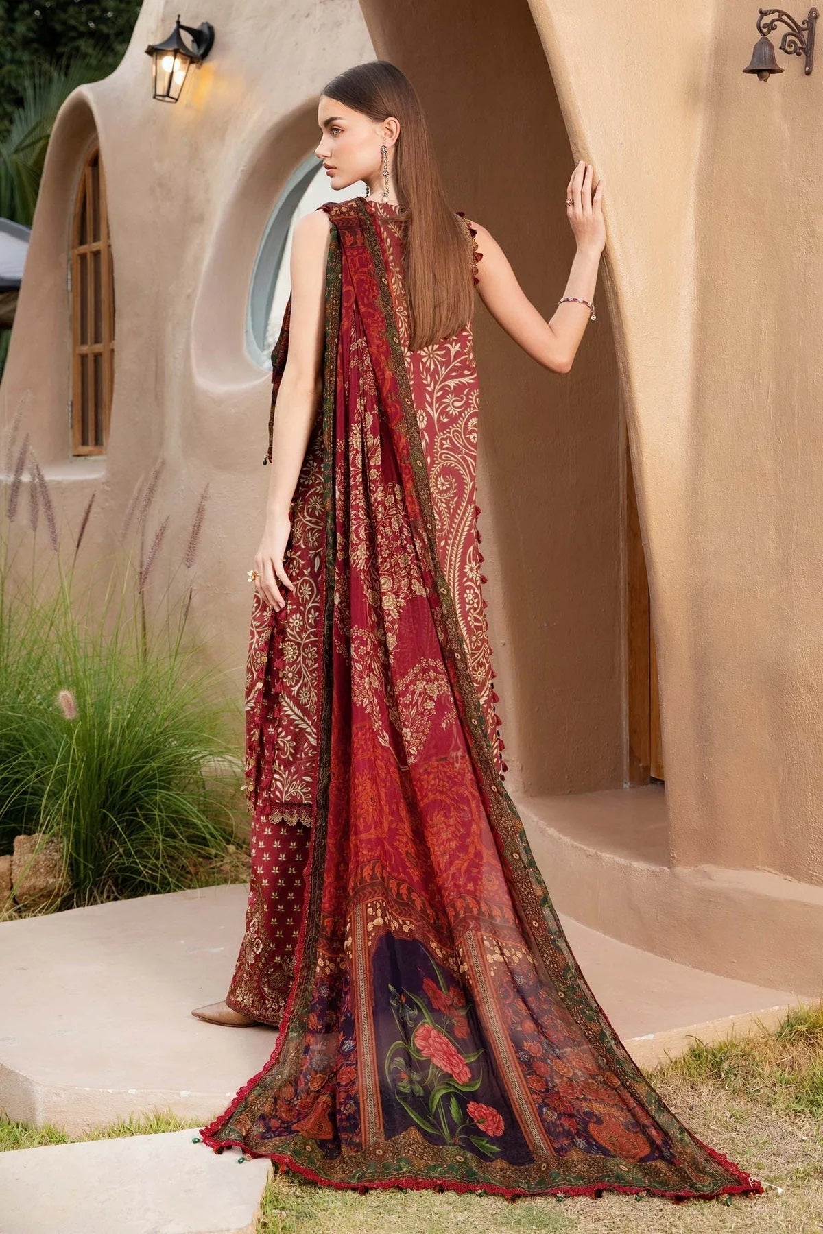 Printed Lawn Unstitched 3Pc Suit