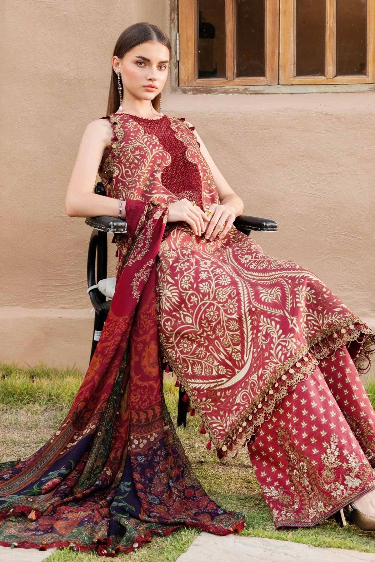 Printed Lawn Unstitched 3Pc Suit